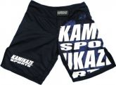 Bermuda Kamikaze Sports Escritas Tactel Azul