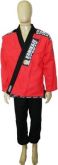 Kimono Jiu Jitsu Kamikaze Vermelho c/Gola Preta - [07